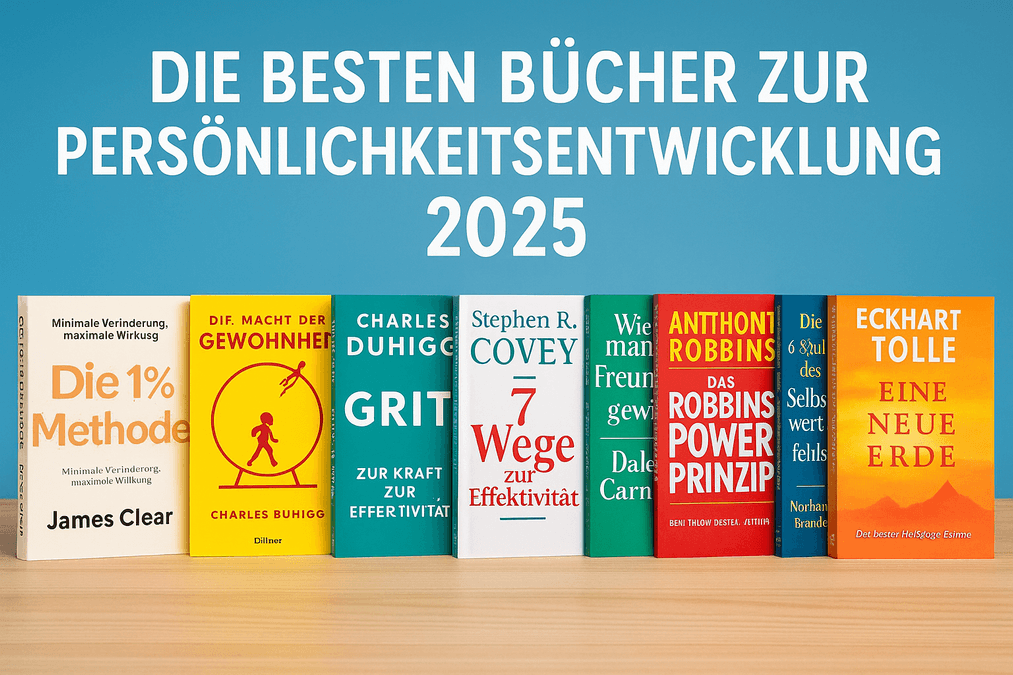 Die besten Bücher zur Persönlichkeitsentwicklung 2025 – Klarheit, Fokus & Wachstum