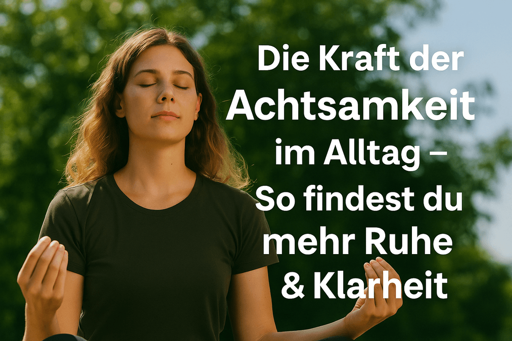 Die Kraft der Achtsamkeit im Alltag – So findest du mehr Ruhe & Klarheit