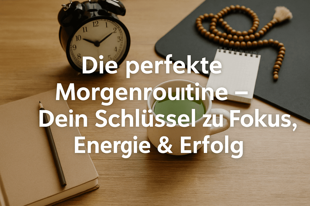 Die perfekte Morgenroutine – Dein Schlüssel zu Fokus, Energie & Erfolg